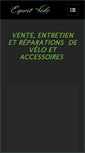 Mobile Screenshot of espritvelo.fr